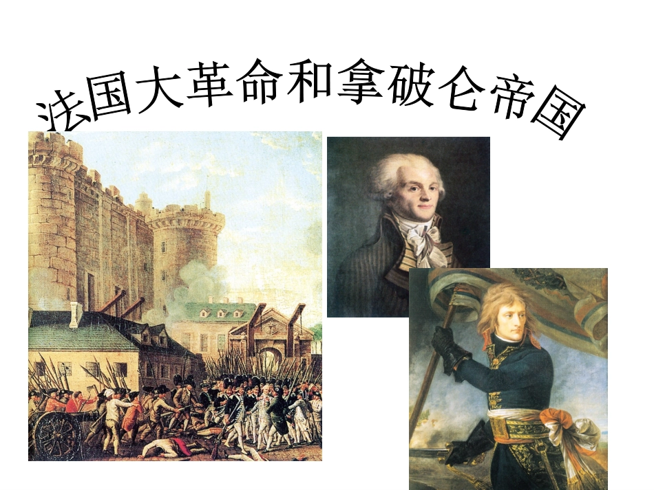 法国大革命和拿破仑帝国 ()_第2页