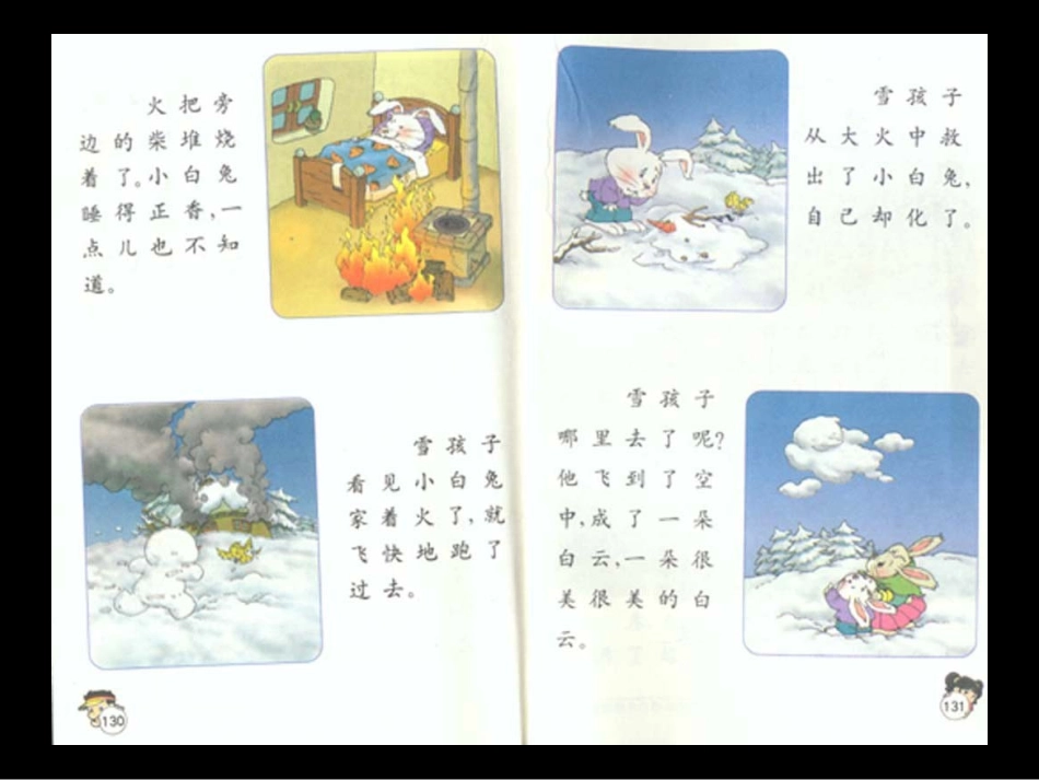 雪孩子第一课时说课_第3页