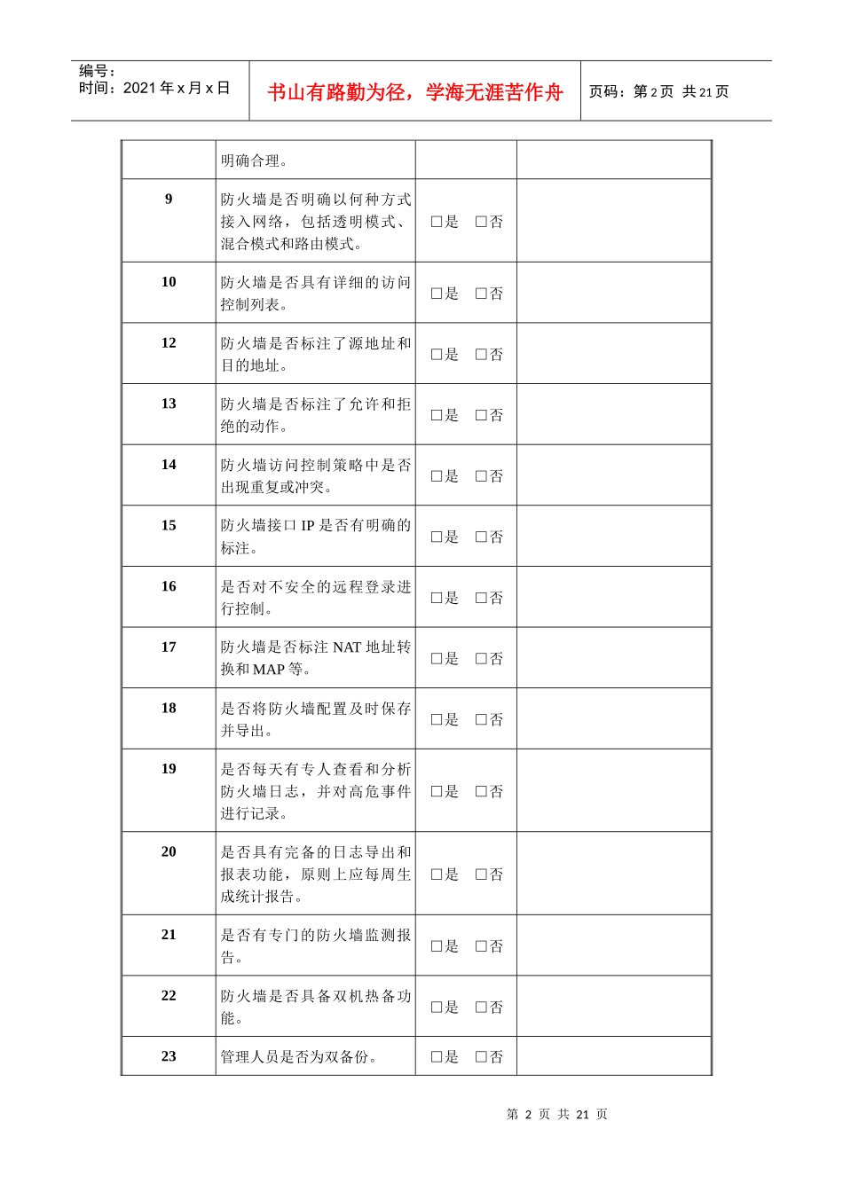 安全巡检报告_第2页