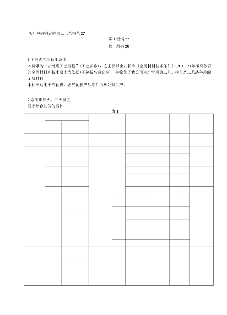 热处理工艺规程(工艺参数)_第3页