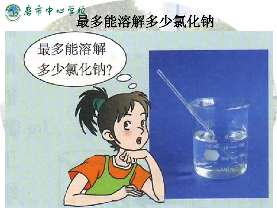 《溶解度》课件_第2页