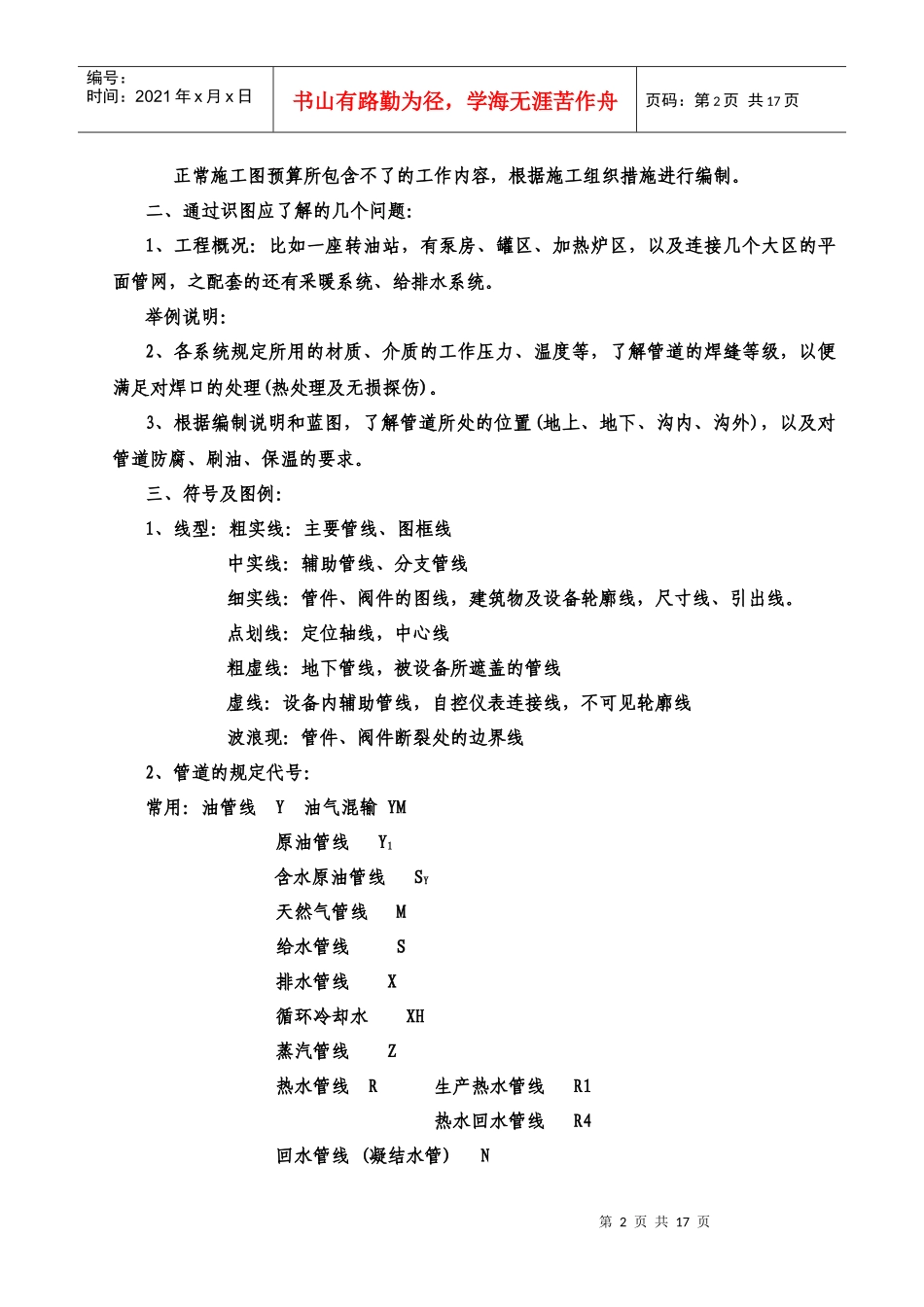 工艺管道工程识图_第2页