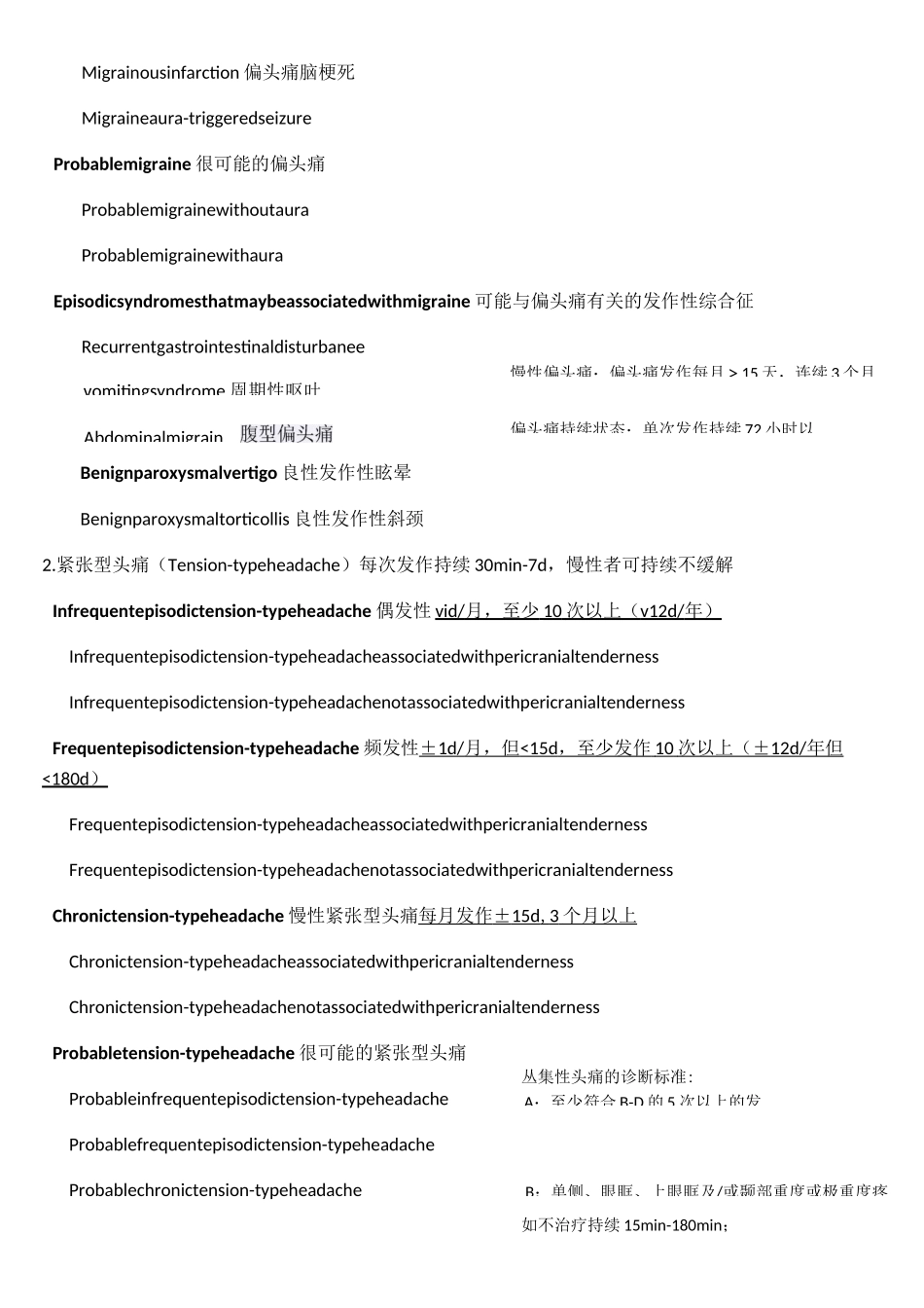 头痛地国际分类(第三版)中文_第2页