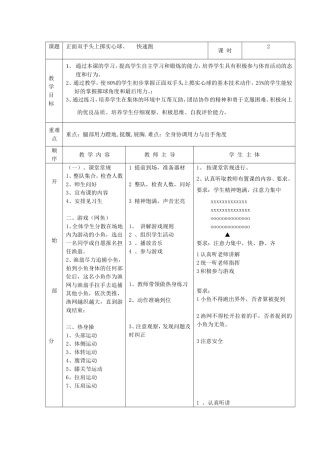 正面双手掷实心球、快速跑