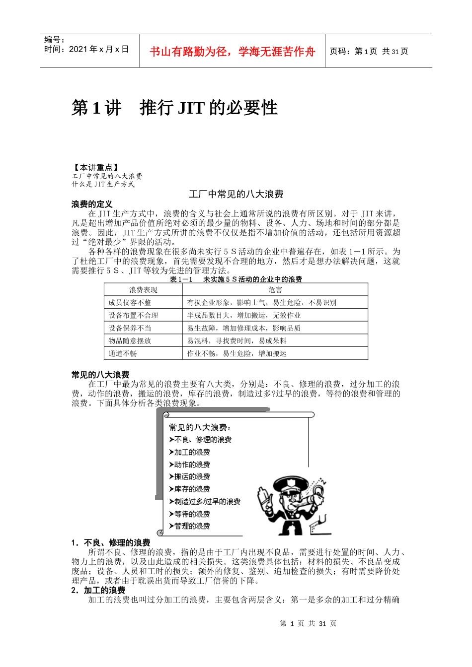 精益生产之JIT实务--改动_第1页