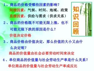 价格变动的影响 (2)