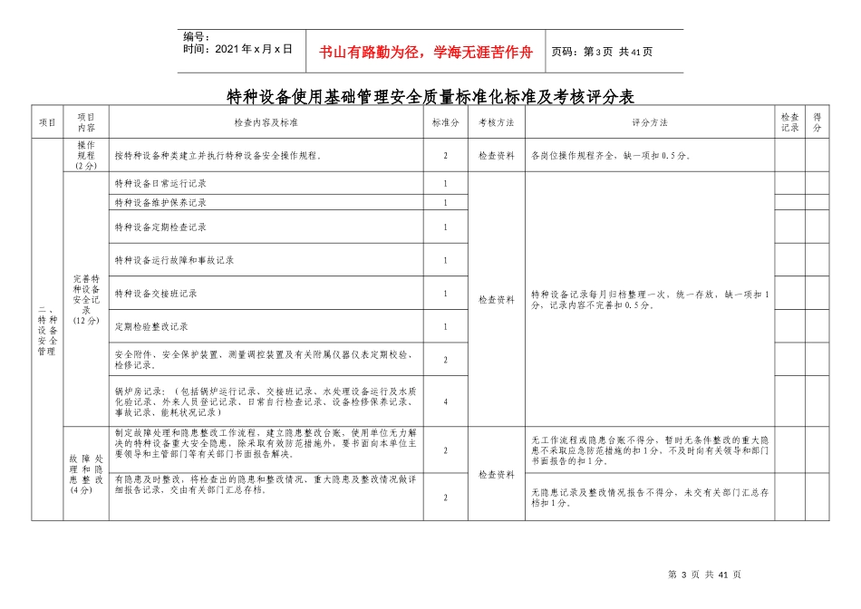 特种设备评分表_第3页