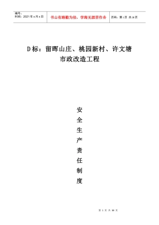 安全生产管理体系报审