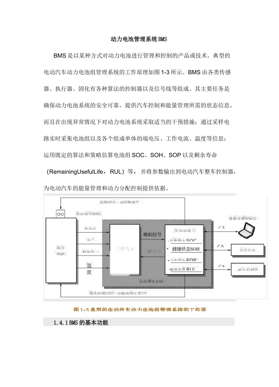 动力电池管理系统BMS_第1页