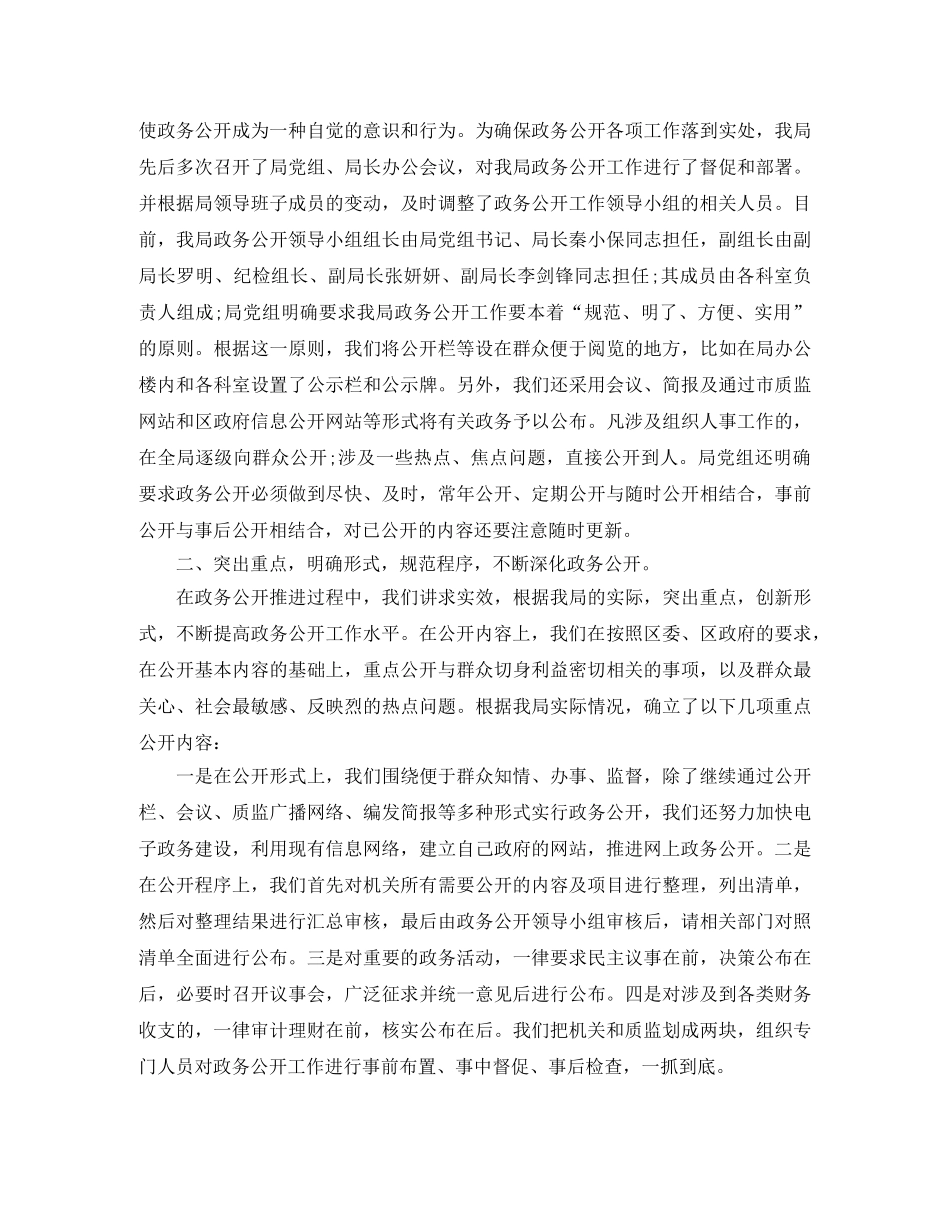 政务公开年终工作总结模板 _第3页