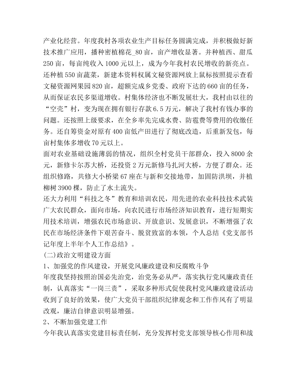 支部工作总结新版 _第2页