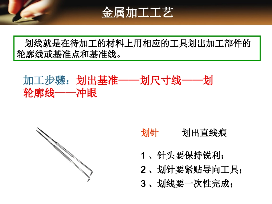 金工和木工工艺(工具和操作介绍)_第2页