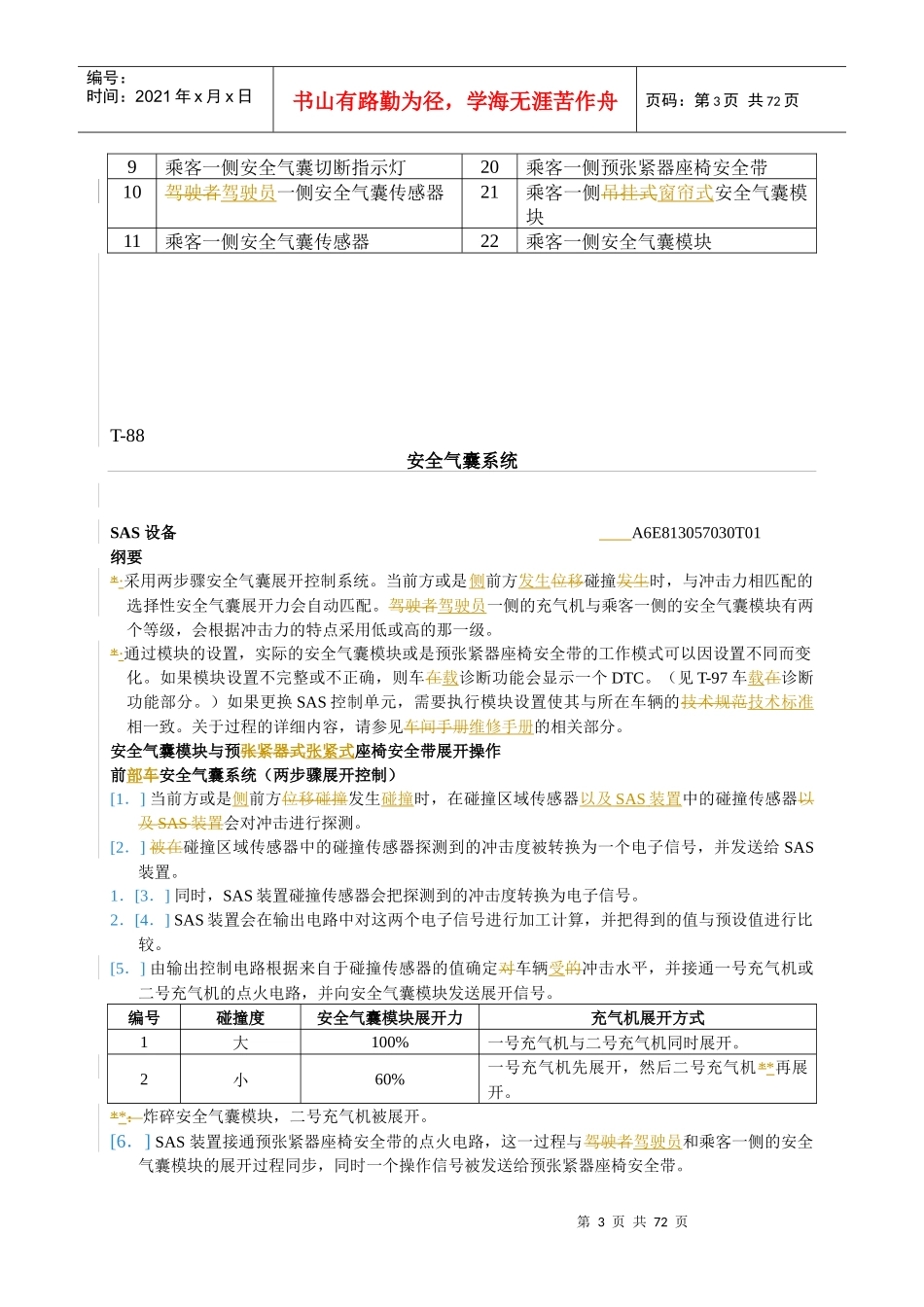 06安全气囊系统和空调系统_第3页
