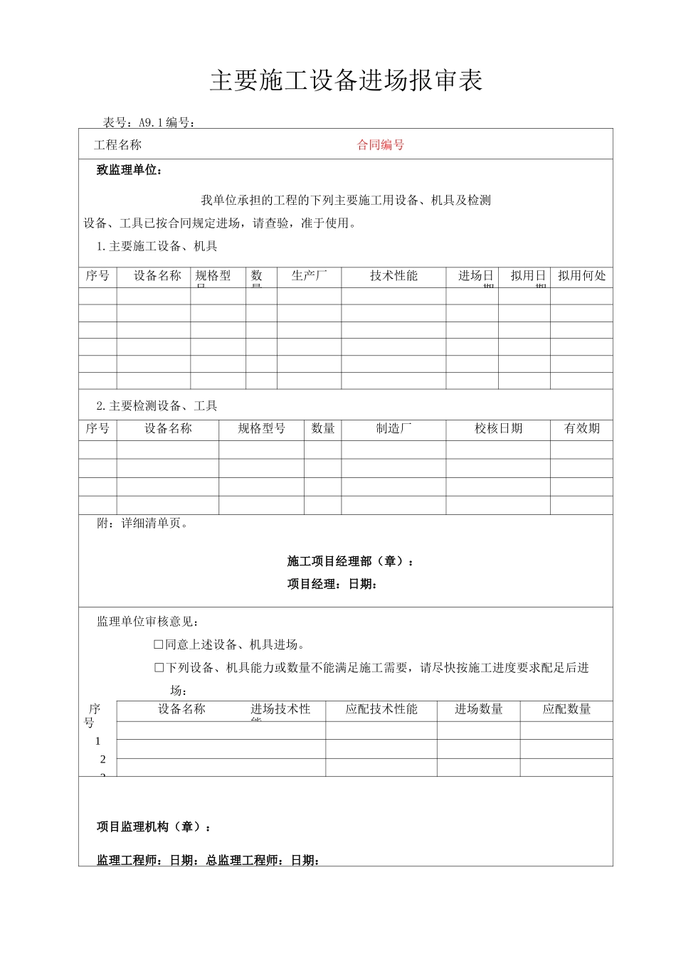 工程水土保持施工质量评定检测记录表_第3页