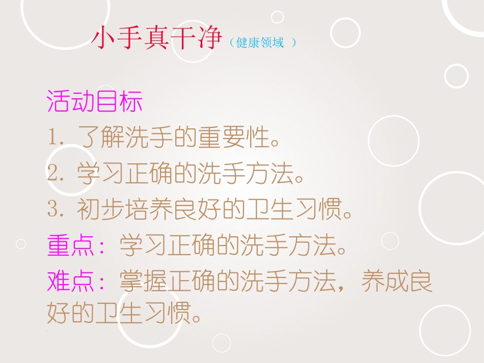 小手真干净课件_第1页