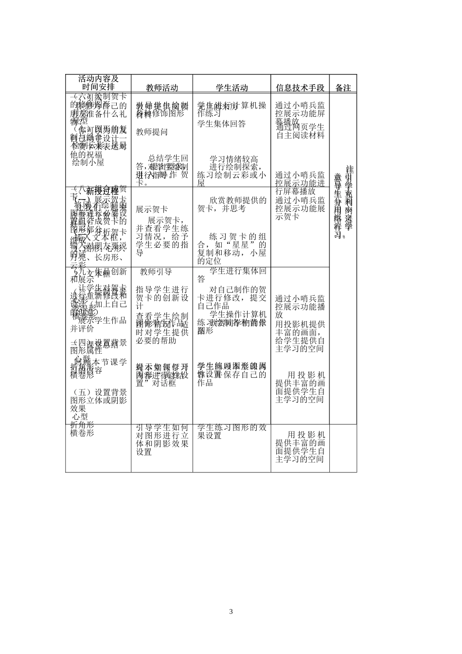 信息技术优质课教案_第3页