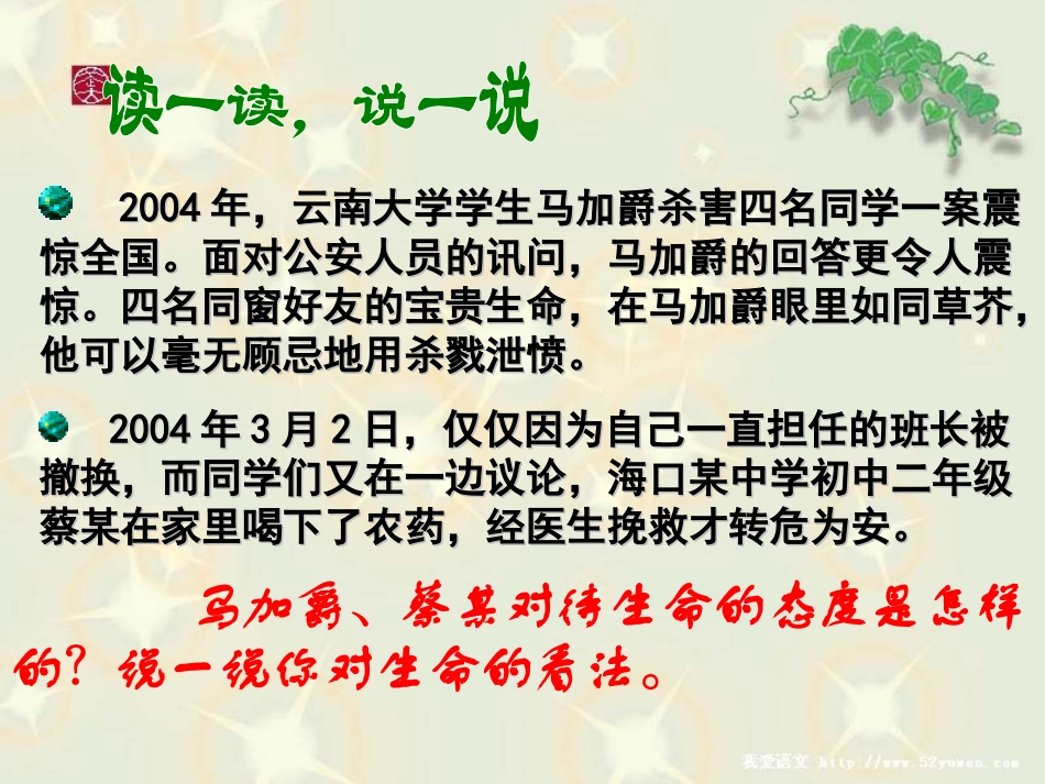 让生命之花绽放PPT_第2页