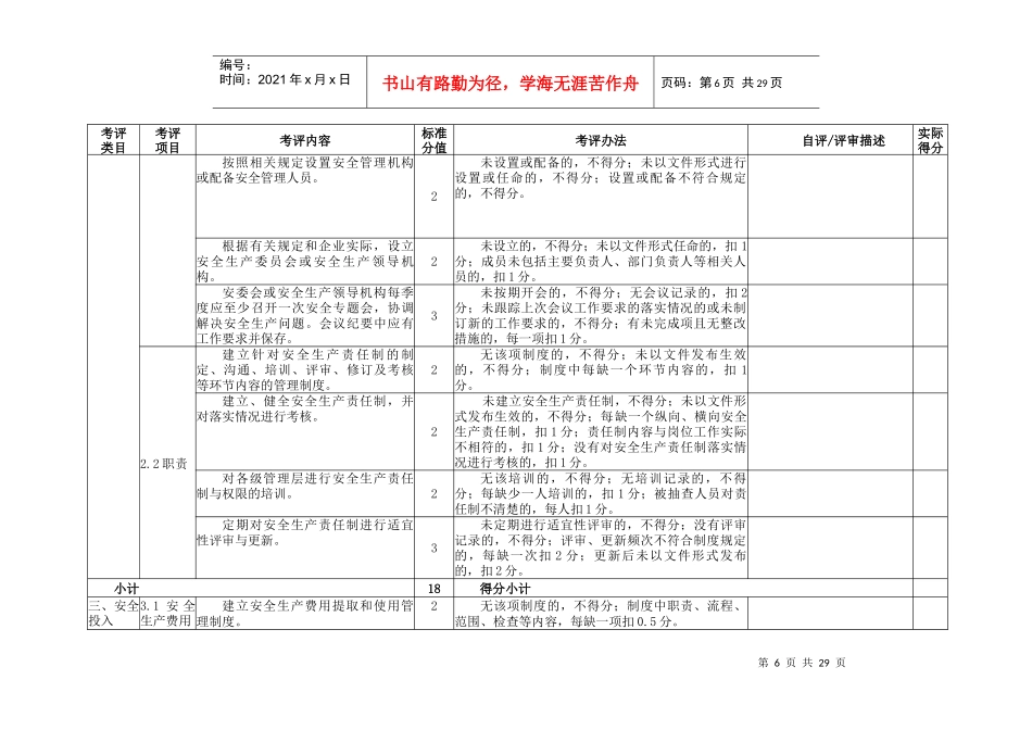 冶金企业(铁合金)安全生产标准化评定标准_第2页