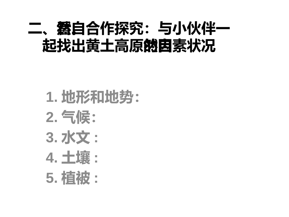 初中地理课件-黄土高原_第3页