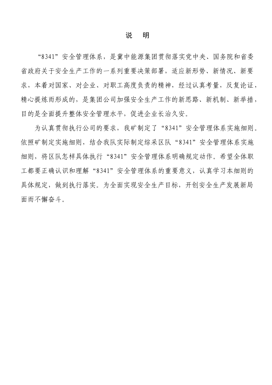 综采一队安全管理体系实施细则_第2页