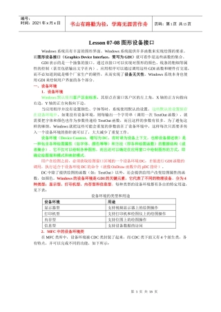 Lesson 07-08 图形设备接口