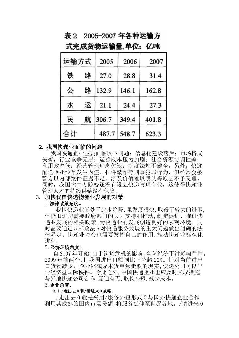 我国快递物流行业的现状及未来发展对策_第3页