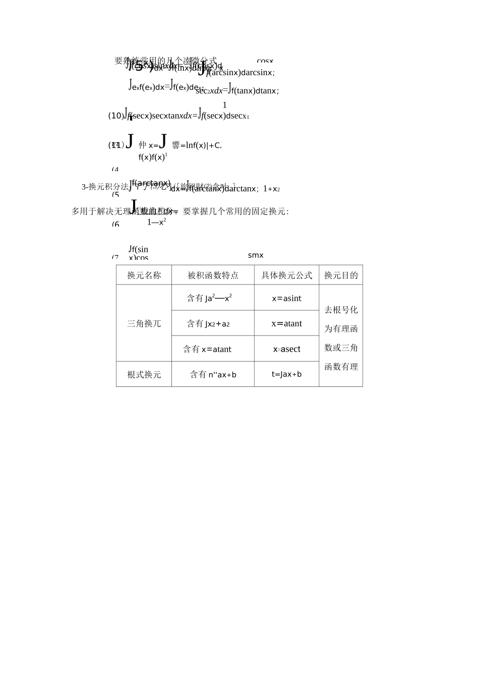 不定积分习题_第2页