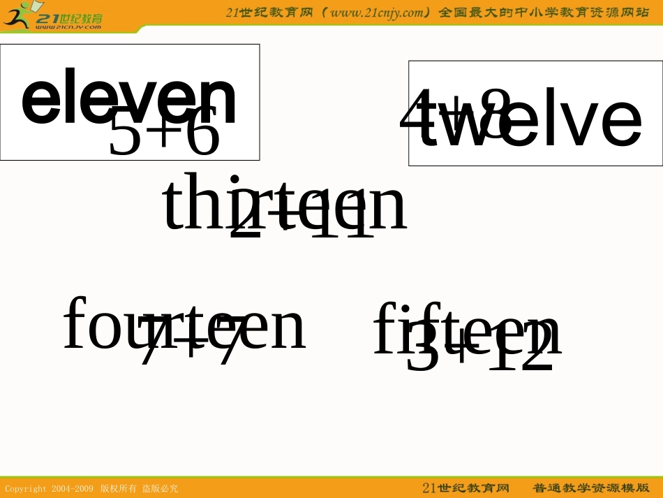 外研版（三起）四年级英语上册课件Module1Unit1seventeen,eighteen,nineteen,twenty课件 (2)_第3页