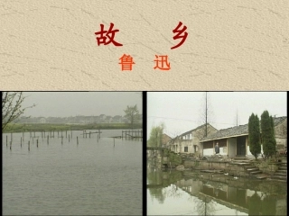 鲁迅《故乡》课件