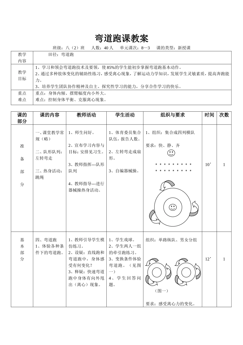 弯道跑课教案_第1页