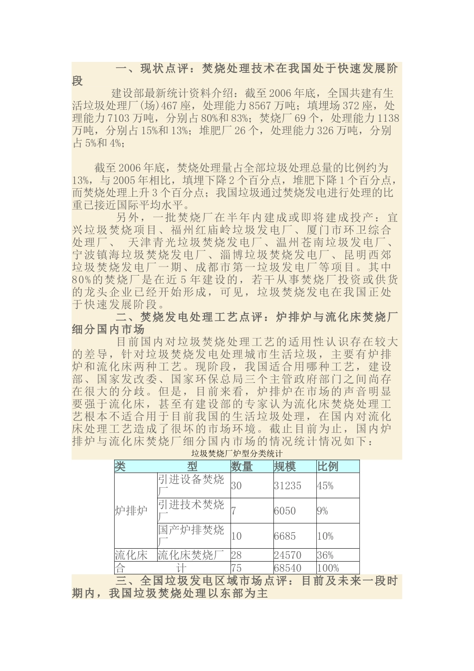我国垃圾焚烧发电市场现状及前景_第2页