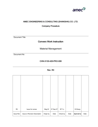 仓储管理经理-工作说明