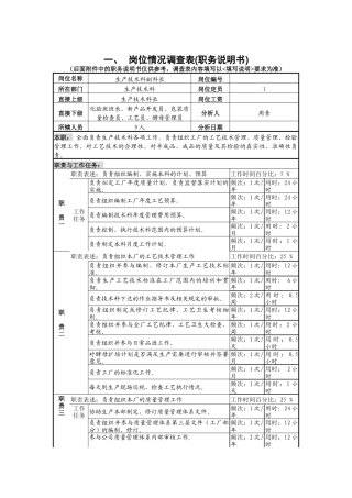生产技术科副科长