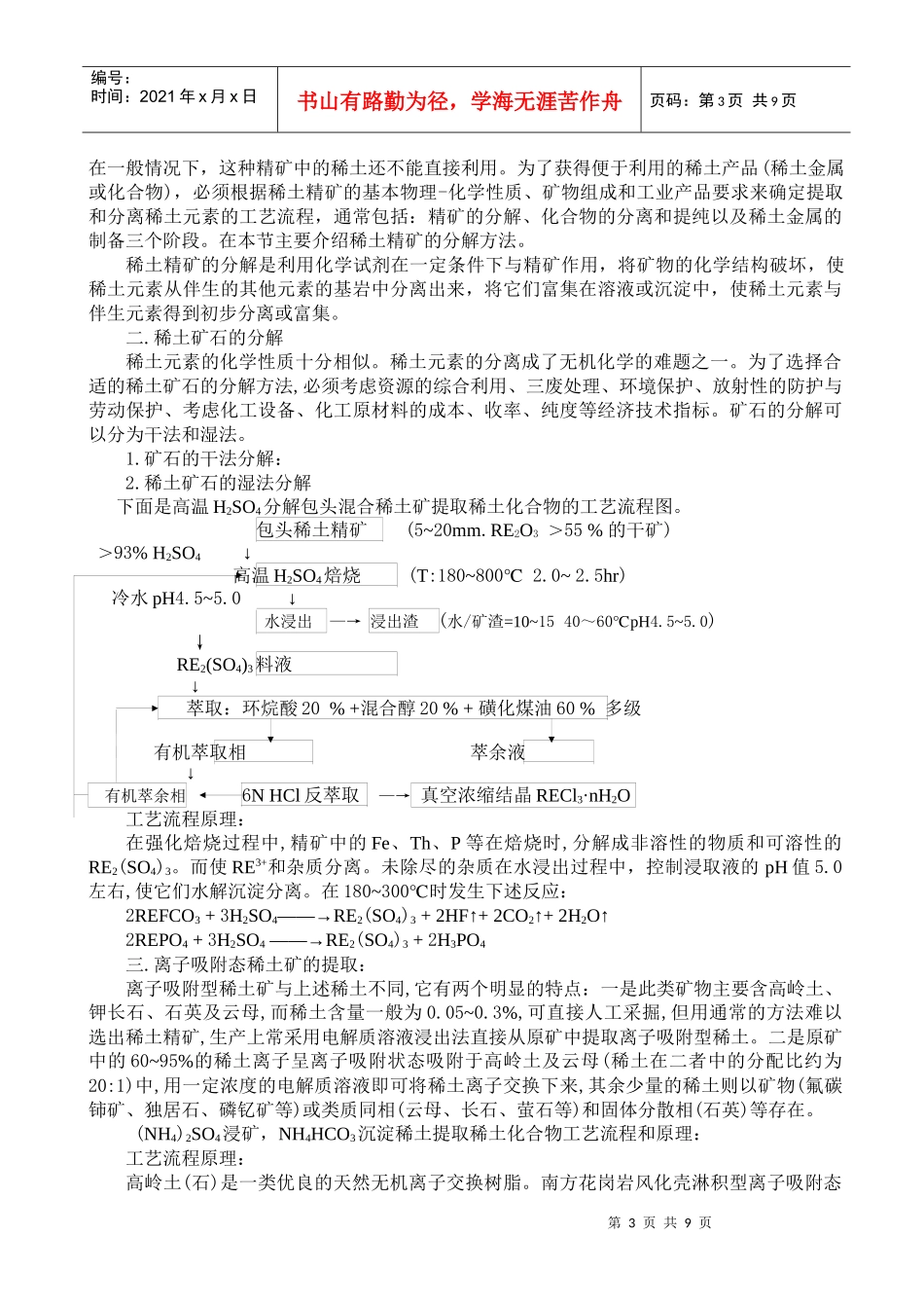 浅析稀土材料的制备技术_第3页