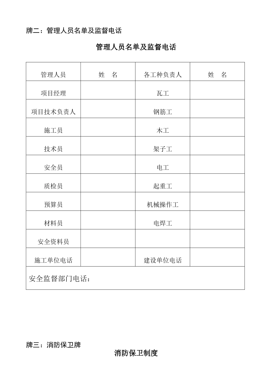 施工现场十一牌二图_第3页