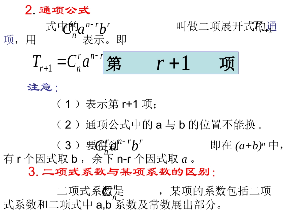 二项式定理课件_完美版_第2页