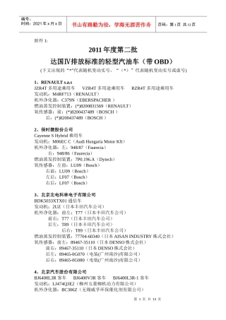 XXXX-2-1 汽车检验