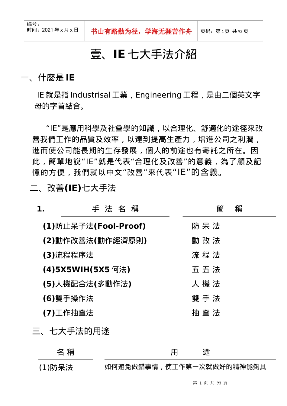 IE七大手法(繁)_第1页