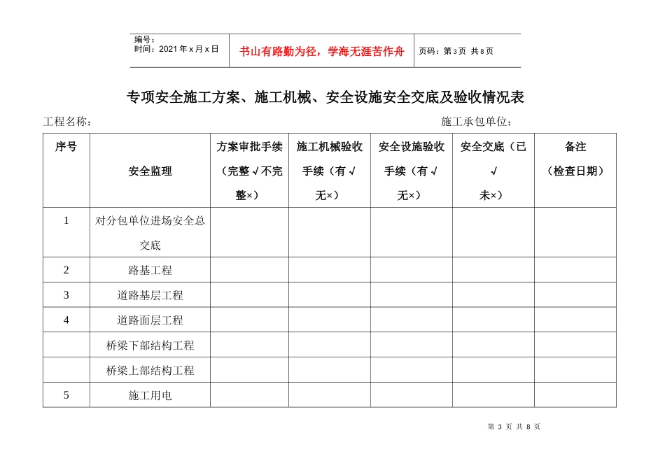 精品安全监理台帐_第3页