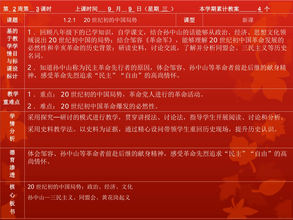 《20世纪初的中国局势》教学课件_第1页