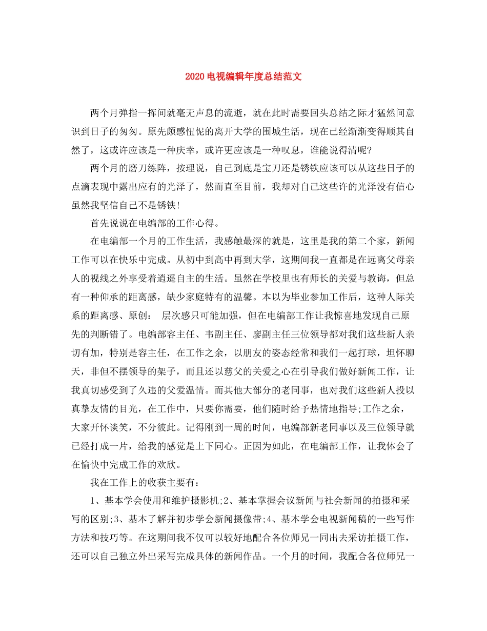电视编辑年度总结范文_第1页