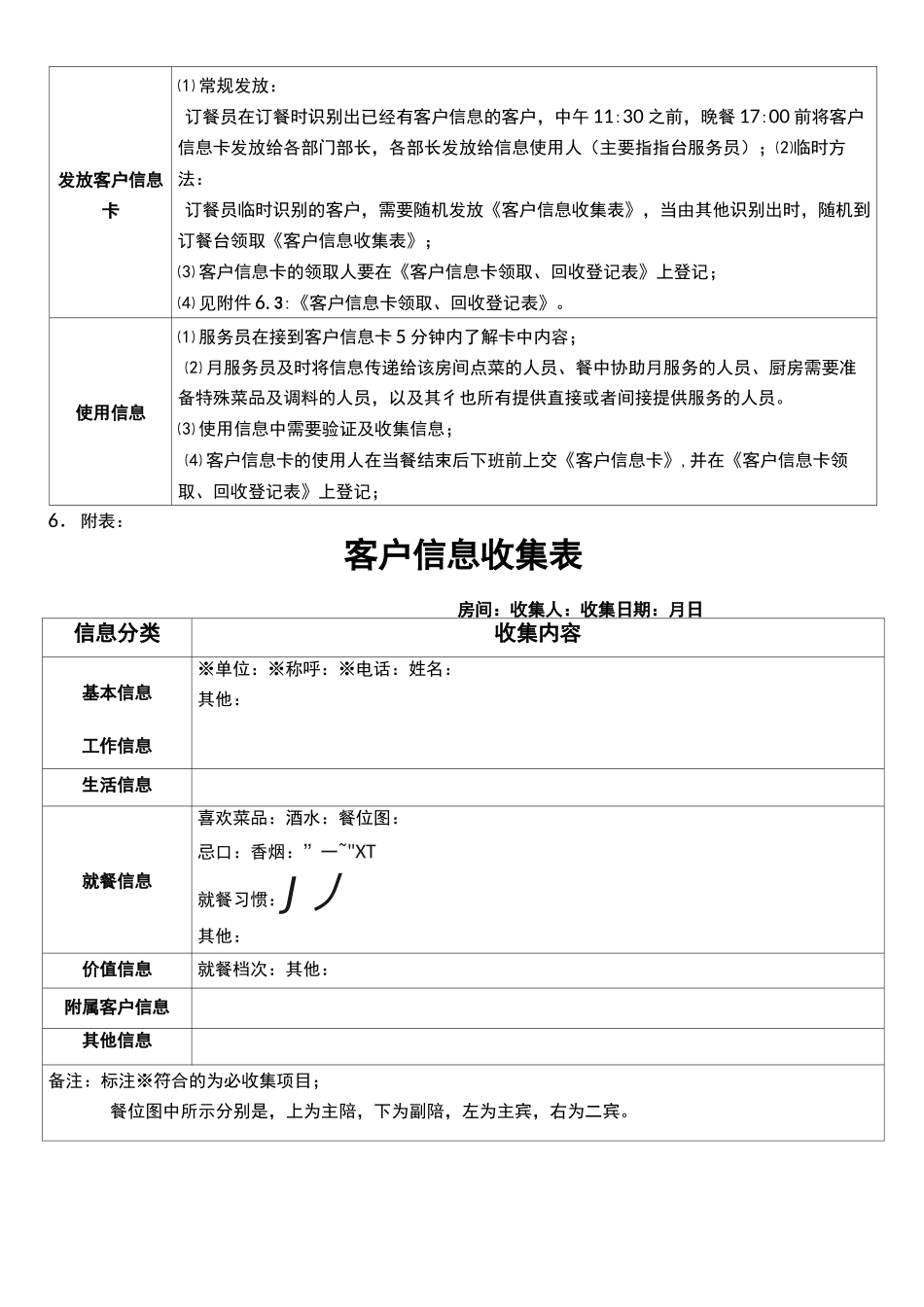 客户信息收集与使用标准_第3页