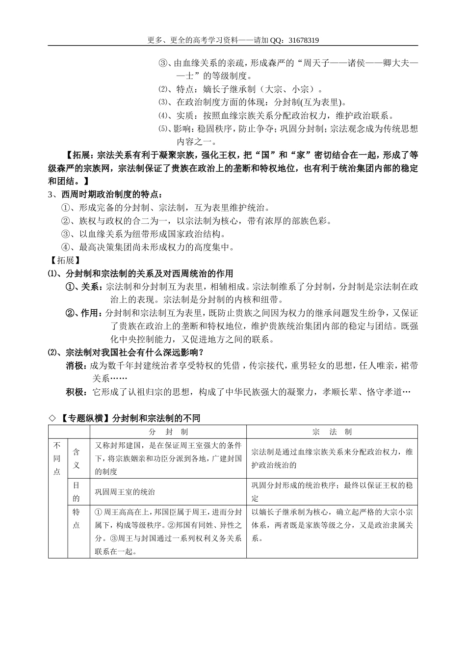 2016届高考历史备考笔记_第3页