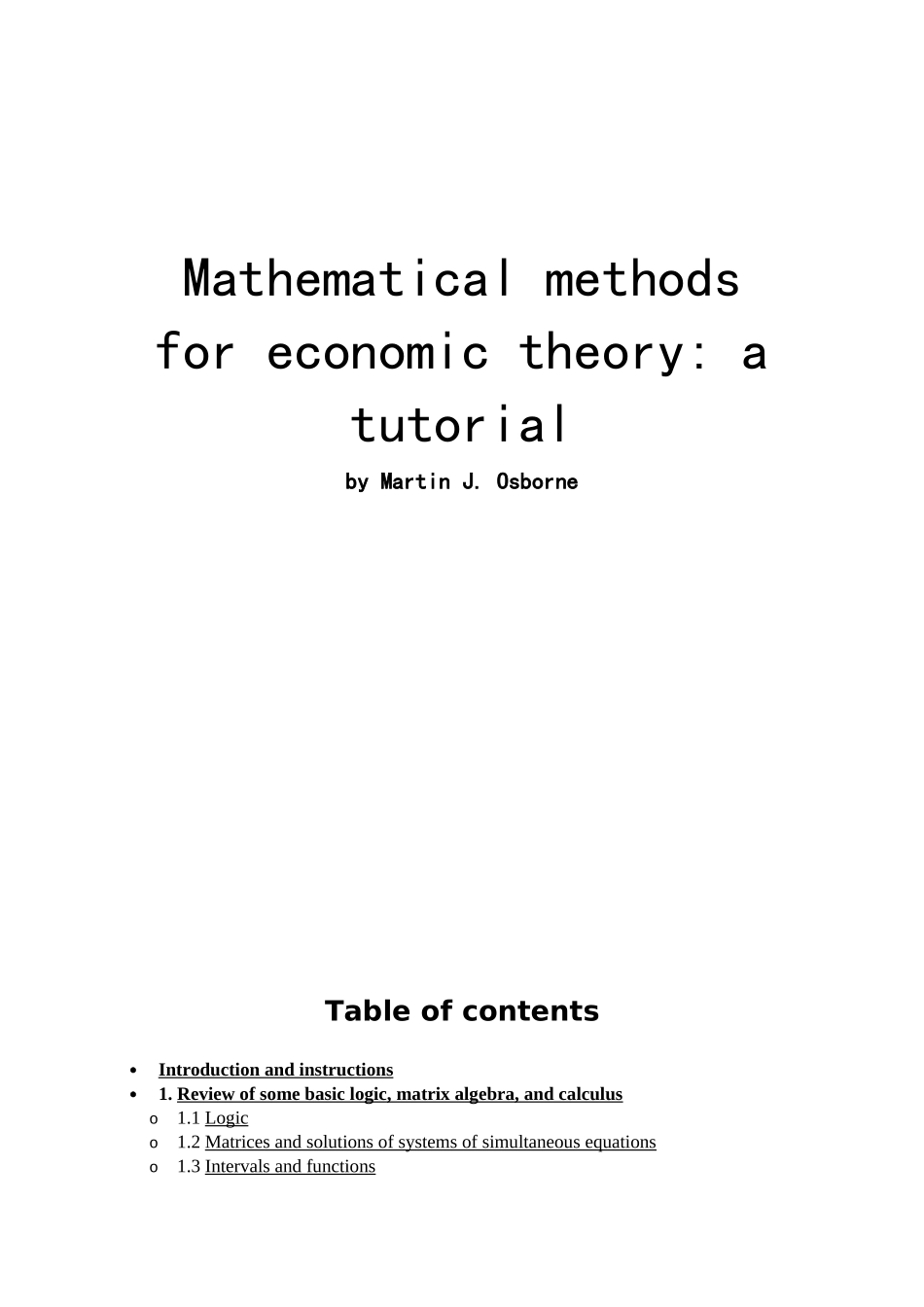 微观经济学的数学方法(1)_第1页