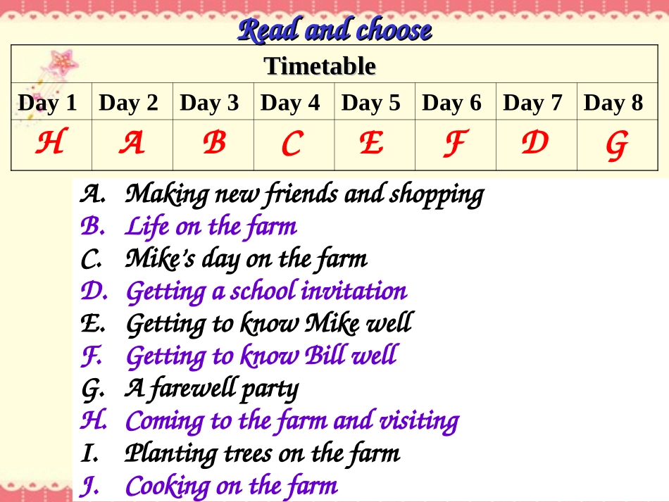 新版PEP六年级下册-Recycle-Mike's-happy-days-Lesson-_第2页