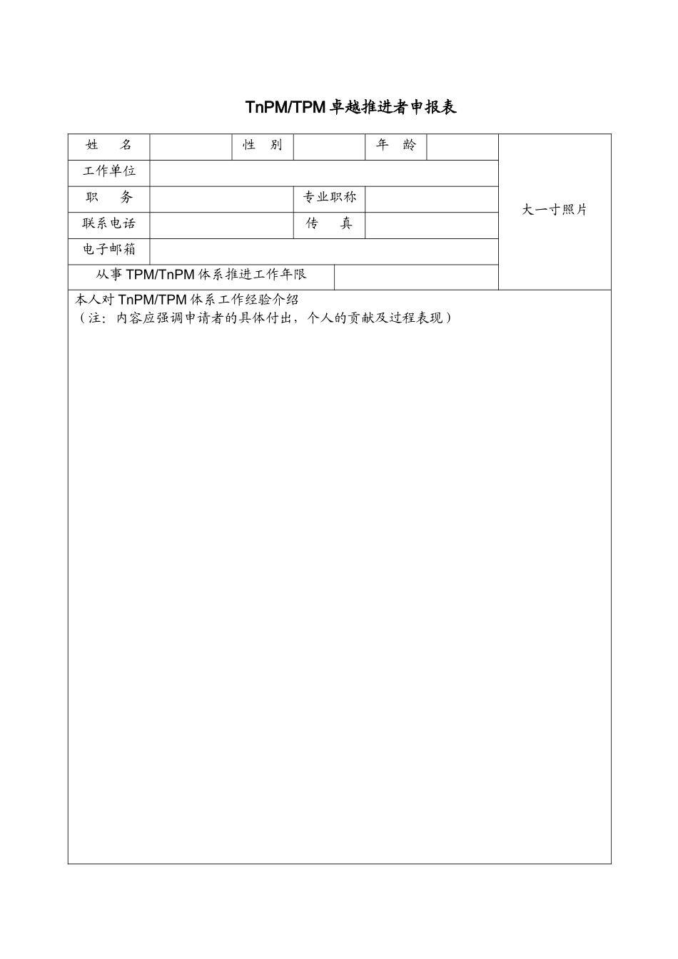 abb-TnPM-TPM卓越推进者申报表(doc 6)_第1页