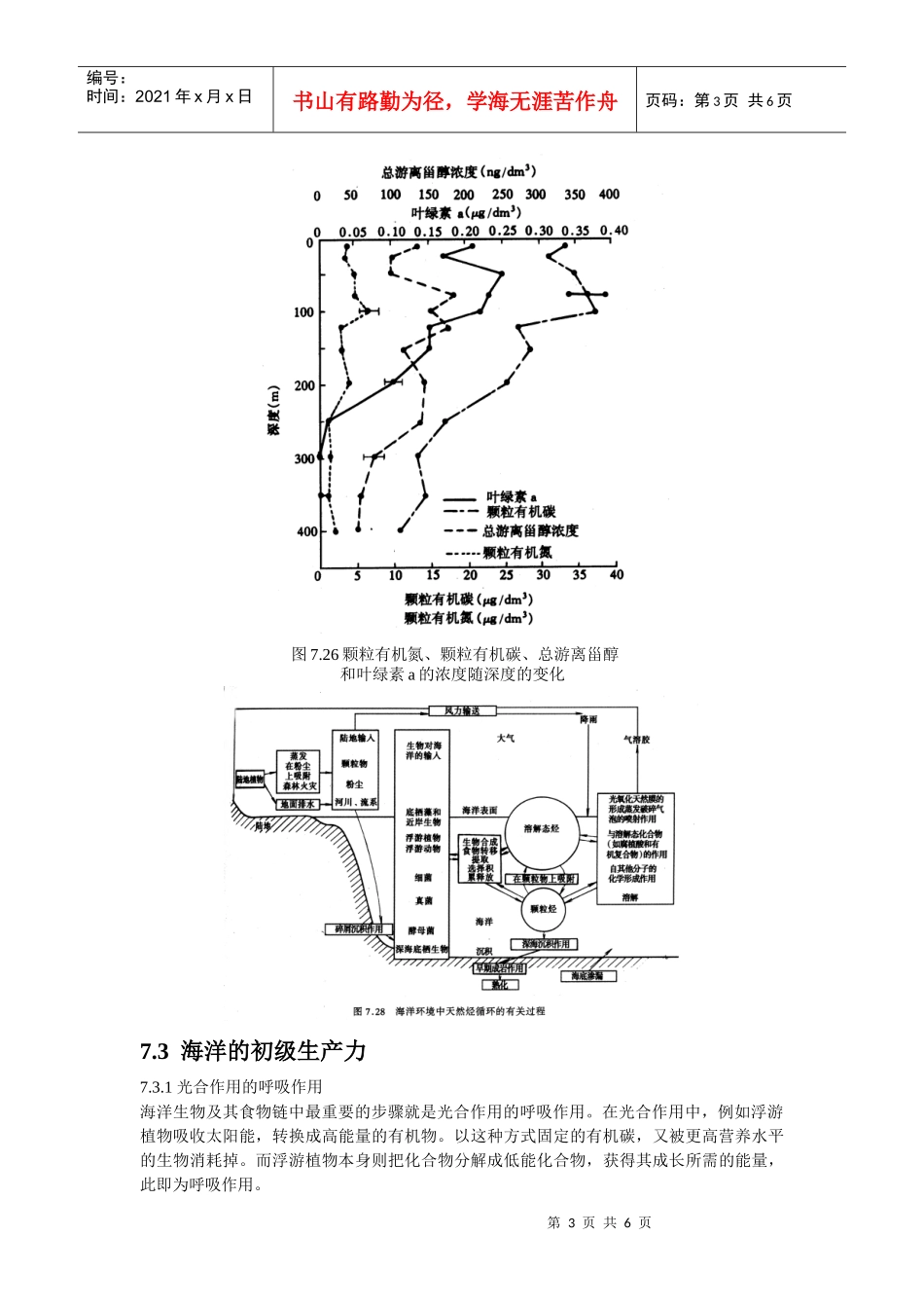 海洋有机物和海洋生产力_第3页