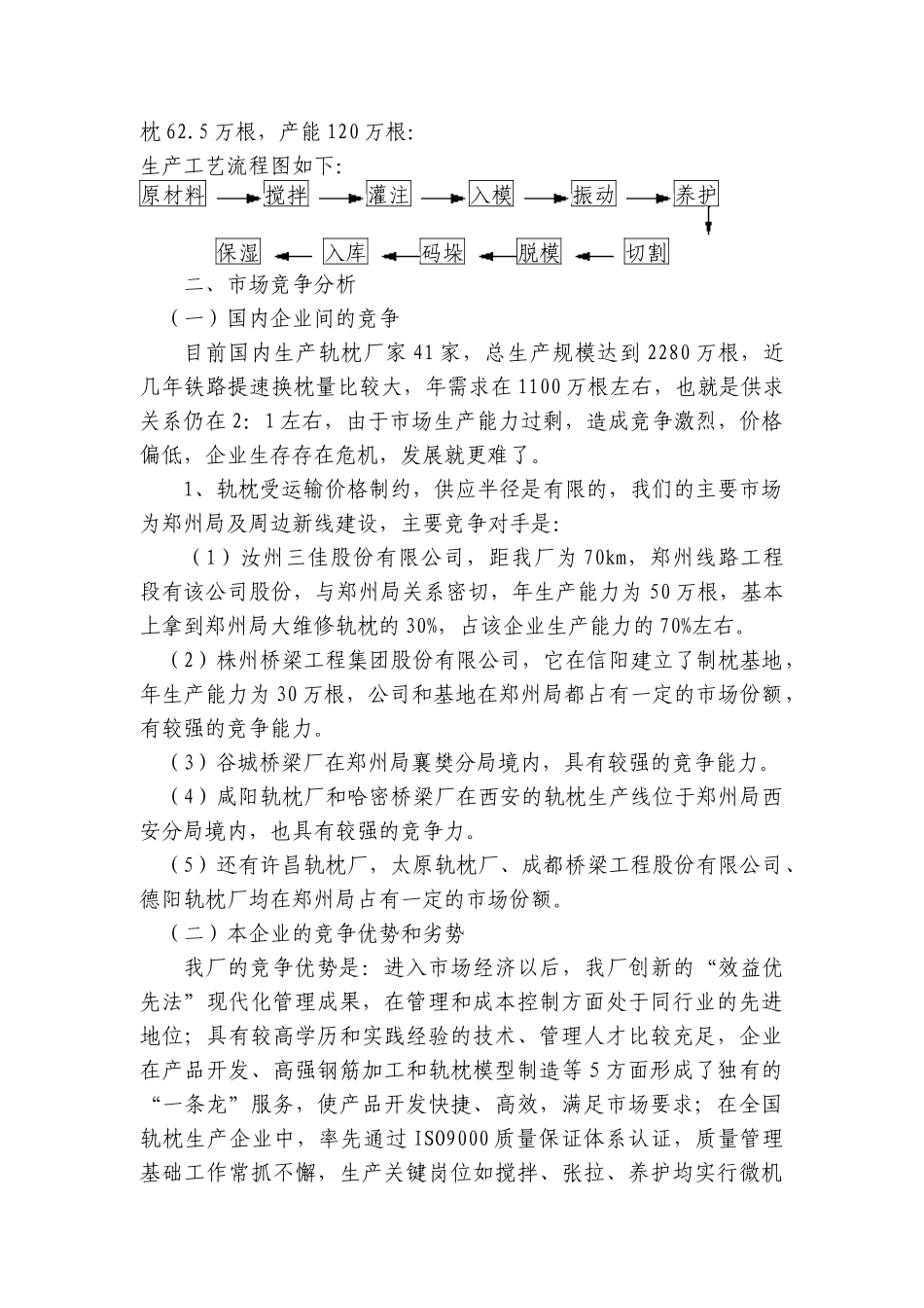 平顶山混凝土轨枕工厂生产经营资料_第2页