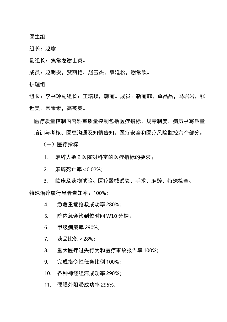 麻醉质量与安全管理工作职责_第3页