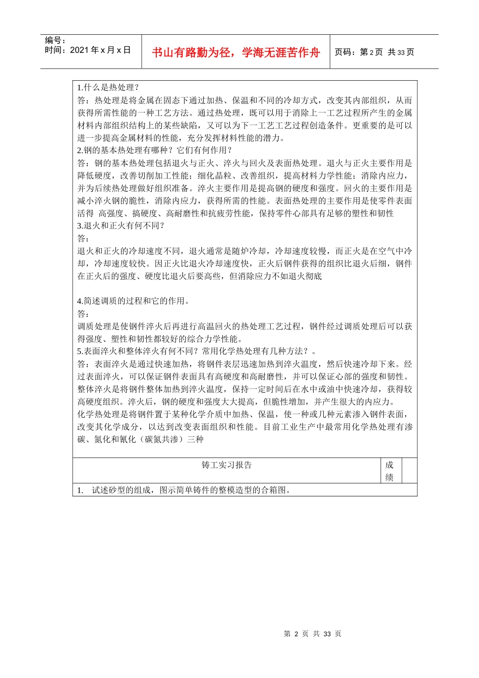 金工与生产实习报告_第2页